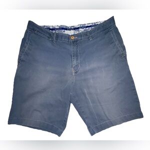 Tommy Bahama Shorts Mens Size 35 Blue Chino Relaxed Cotton Stretch Surf‎ Beach